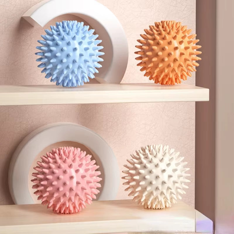 Hedgehog Massage Ball - Ultimate Yoga & Fitness Tool for Muscle Relaxation and Pain Relief
