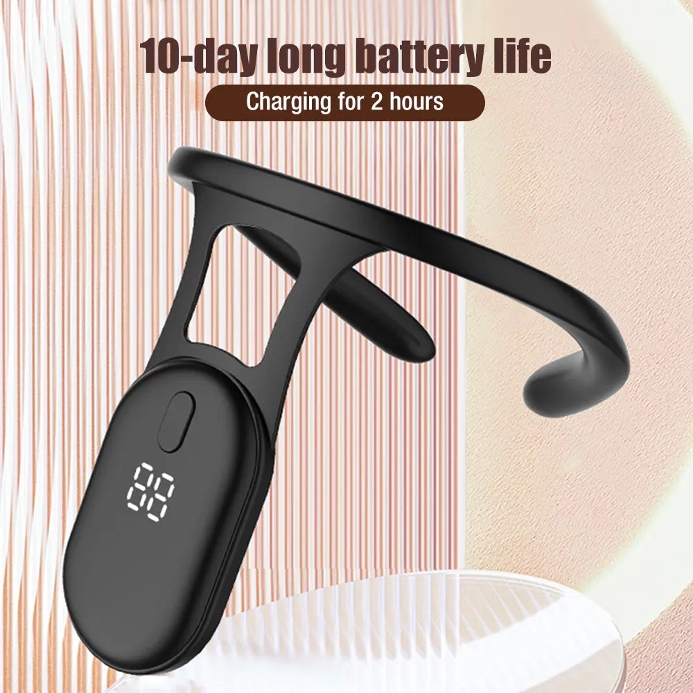 Smart Posture Corrector - Adjustable Back Support for Hunchback Improvement with Vibrating Alerts - Unisex Design (Black)